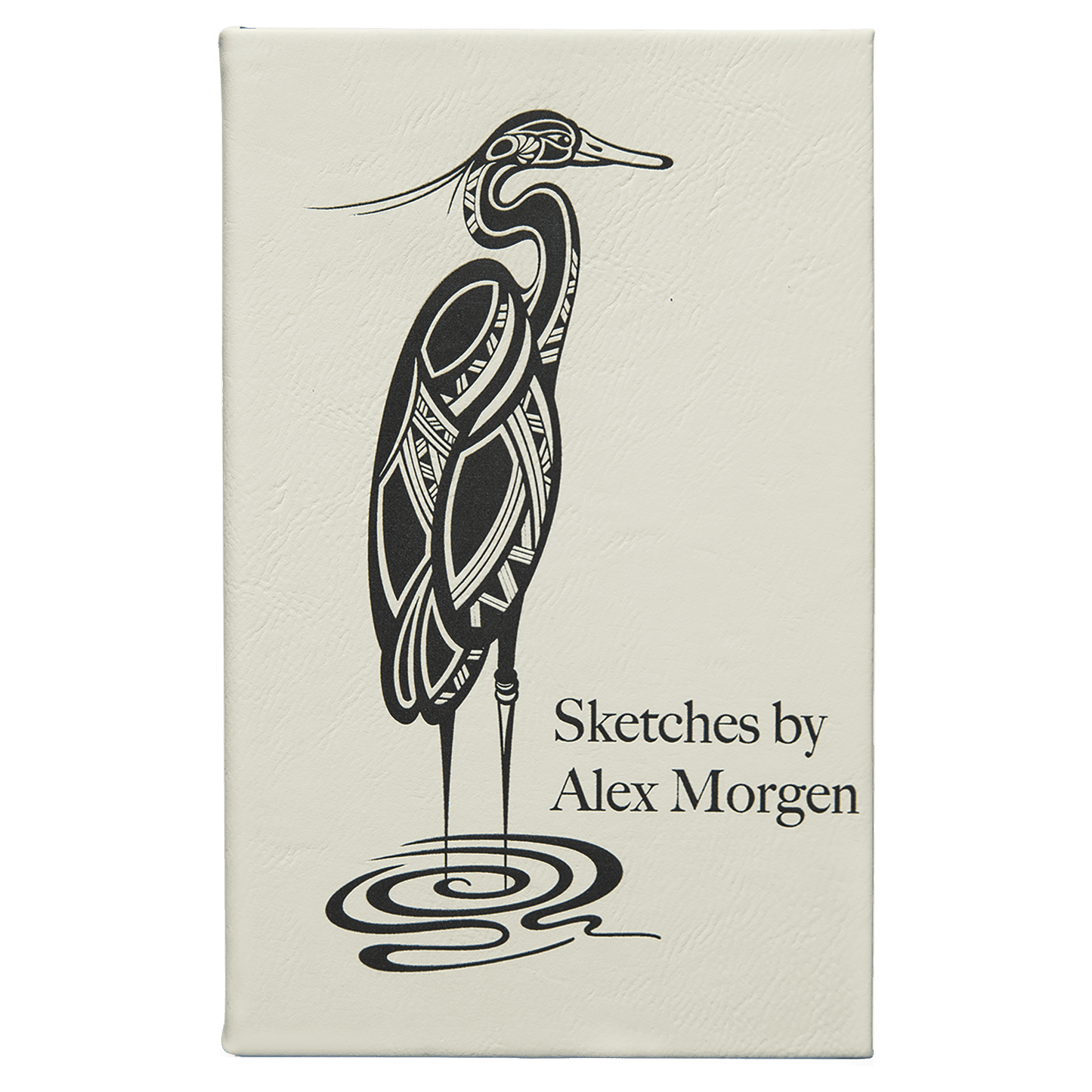 Leatherette Sketch Book - Personalized Cover Small - 5 X 8