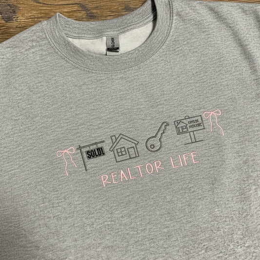 Realtor Life Gildan Crewneck