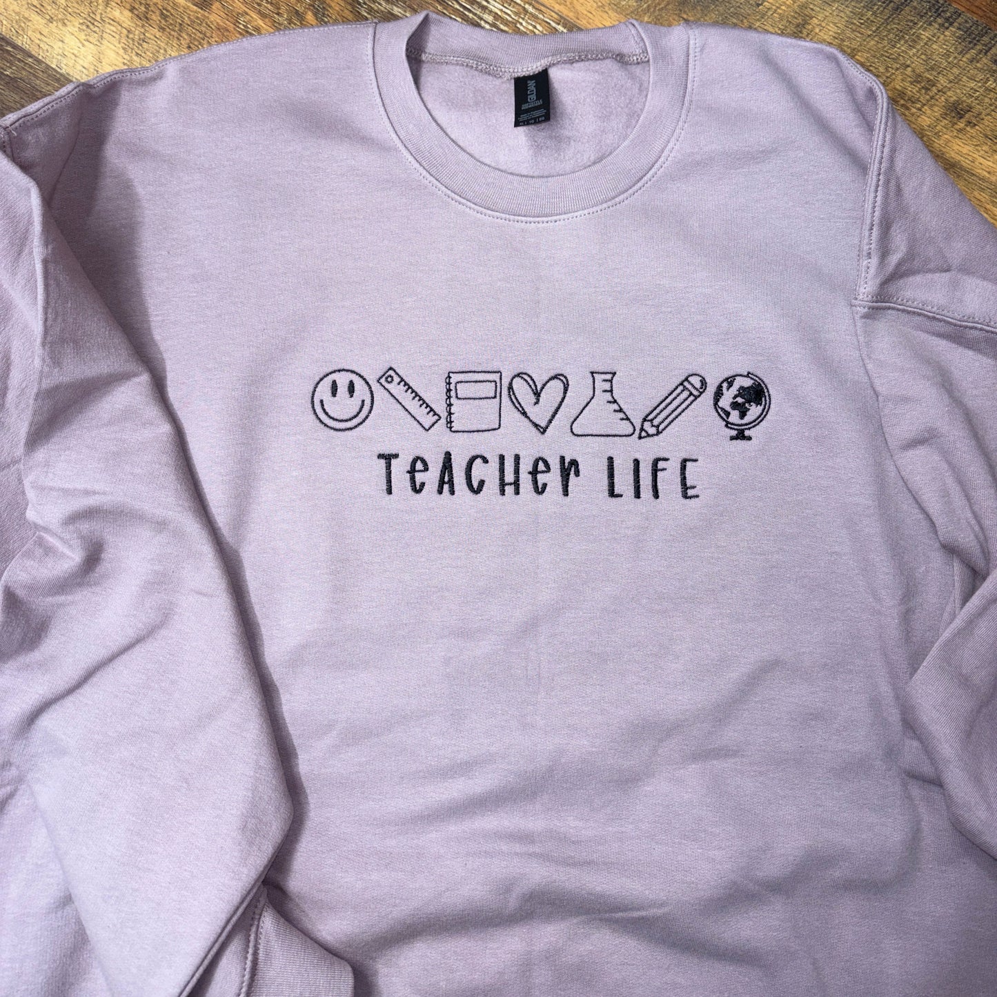 Teacher Life Gildan Crewneck
